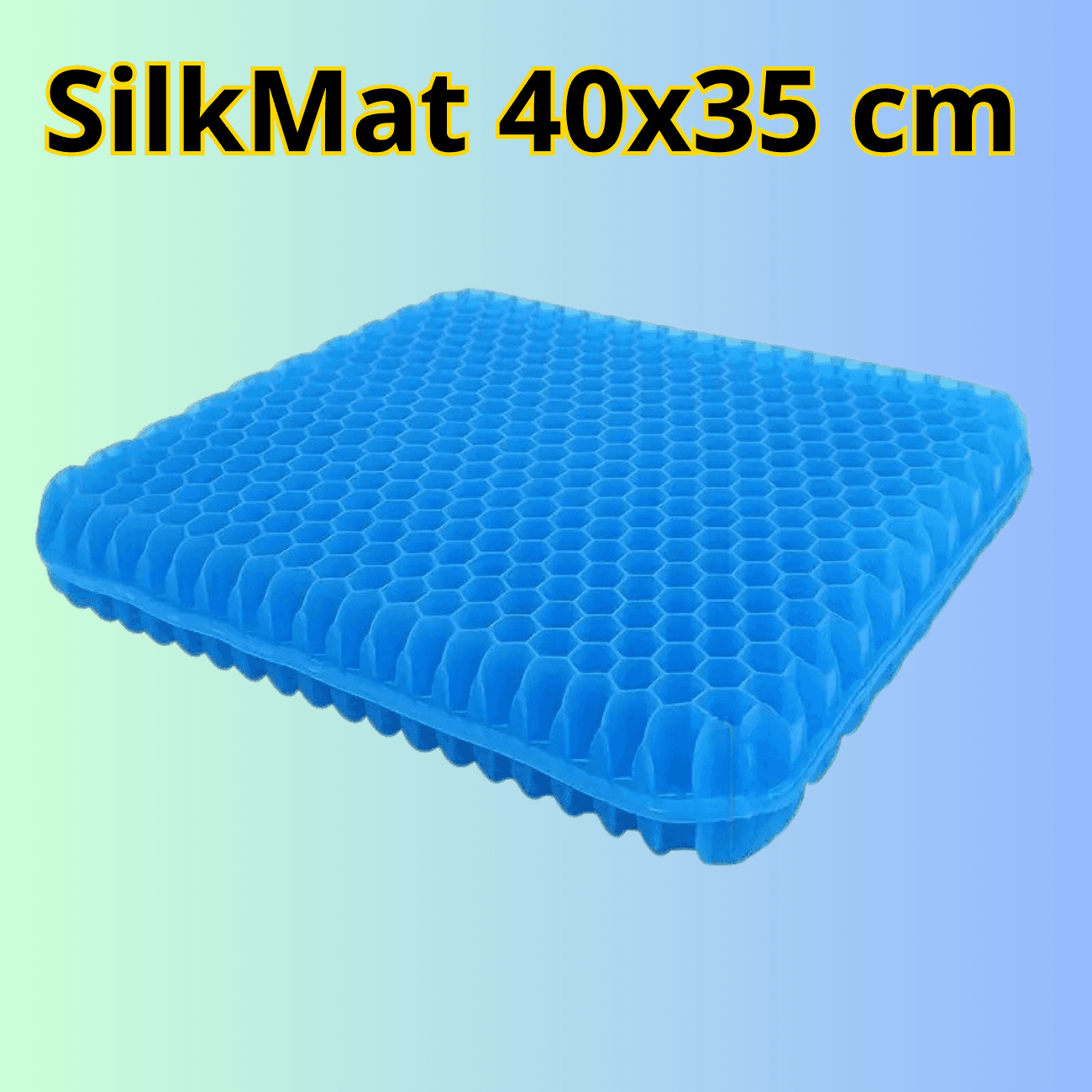 🪑 Poduszka żelowa SilkMat do siedzenia – Komfort, który czuć od razu! 🪑