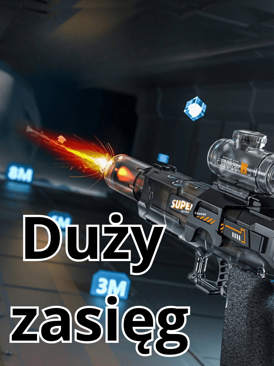 🌊 Automatyczny pistolet na wodę – letnie szaleństwo!