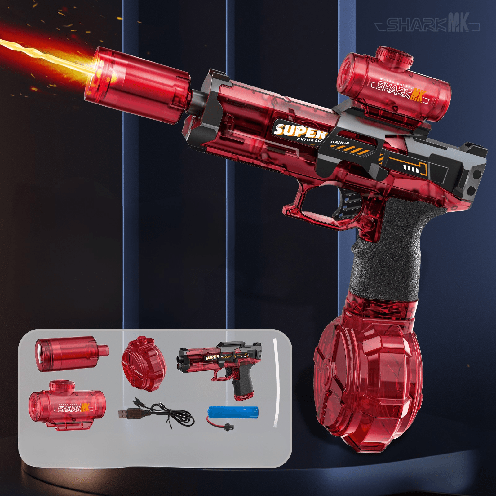 🌊 Automatyczny pistolet na wodę – letnie szaleństwo!