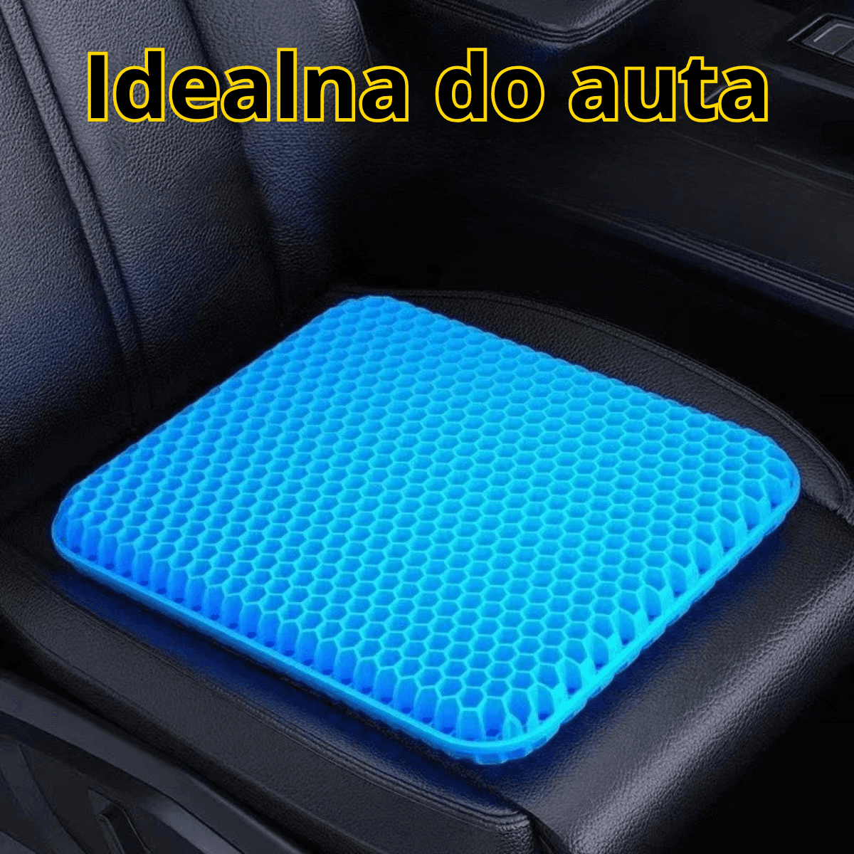 🪑 Poduszka żelowa SilkMat do siedzenia – Komfort, który czuć od razu! 🪑