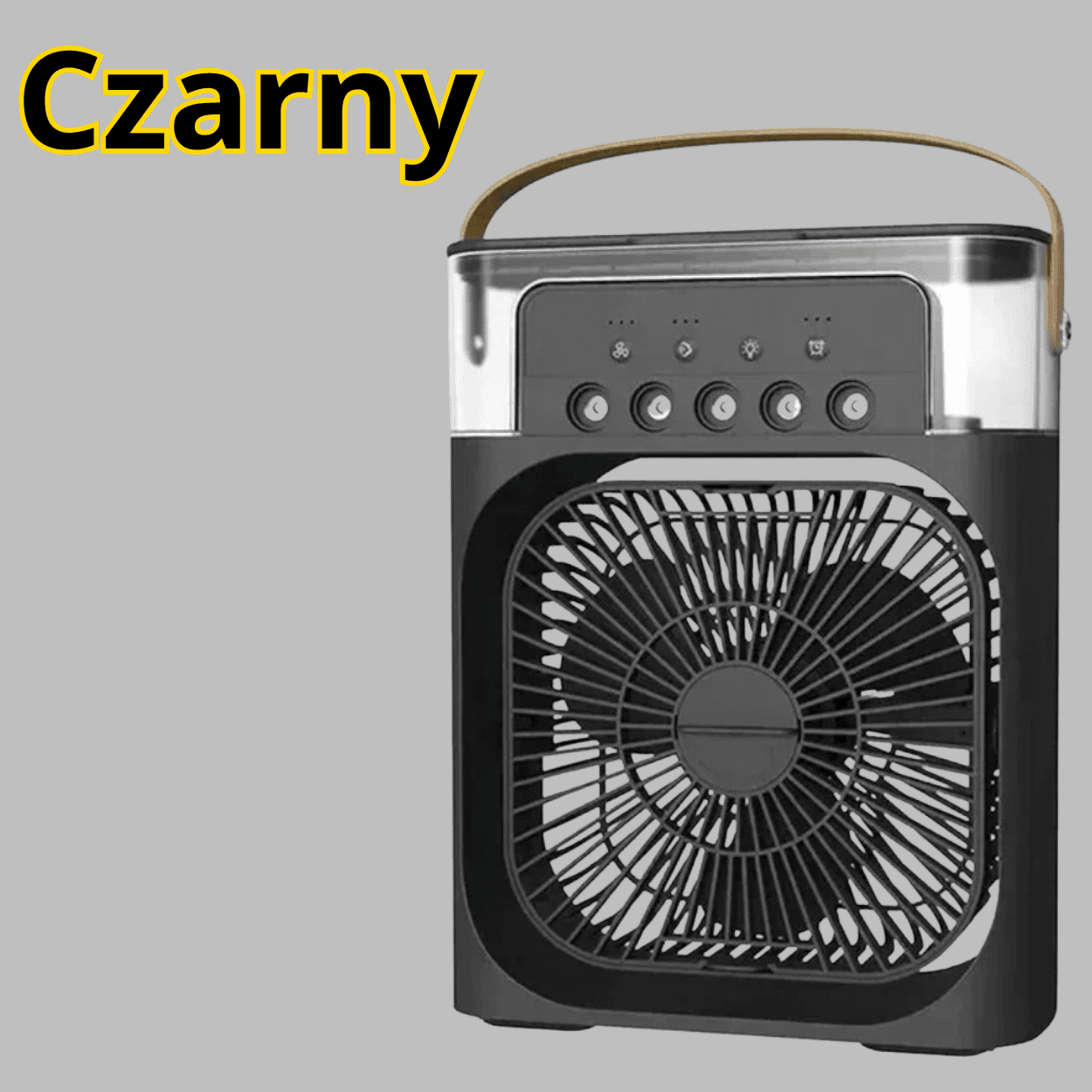 🌬️ Wiatrak Klimek 3w1 – Chłodzi, Nawilża i Świeci! 🌟