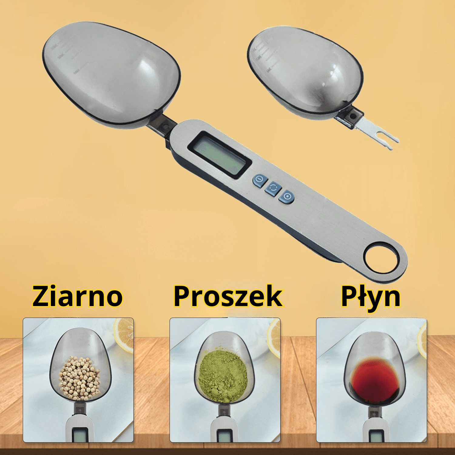 ⚖️ PerfectSpoon - cyfrowa waga‑łyżka – Precyzja na wyciągnięcie ręki! ⚖️