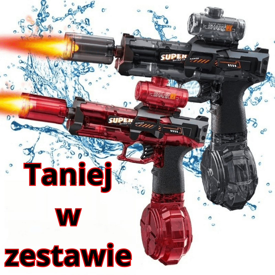 🌊 Automatyczny pistolet na wodę – letnie szaleństwo!